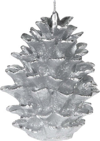 Candela a Pigna decorazione natalizia per centri tavola e ingresso h 13 cm Casa e cucina/Decorazioni per interni/Candele e portacandele/Candele/Candele a colonna MagiediNatale.it - Altamura, Commerciovirtuoso.it