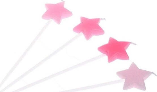 Candeline-Torte-Torta-Decorazione-Stelline-Candeline-Compleanno-Party-4pz