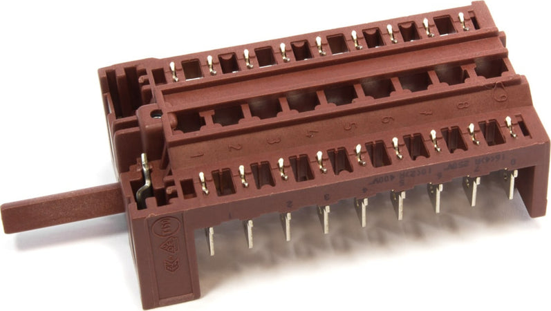 CANDY ROSIERES COMMUTATORE FORNO 91201719 42814756 - 9 POSIZIONI Casa e cucina/Grandi elettrodomestici/Accessori e parti di ricambio/Ricambi e accessori per forni/Resistenze per forni Rossi Ricambi - Venetico Marina, Commerciovirtuoso.it