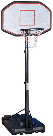Canestro Basket a Piantana 3 Mt Tabellone Regolare Base Con Ruote Sport Esterno