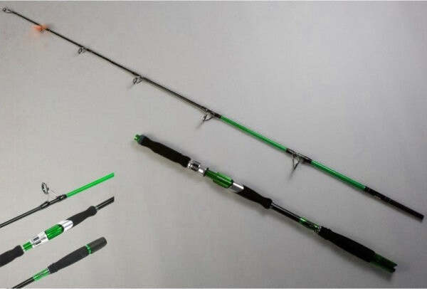 Canna-Da-Pesca-Mare-Lago-Lunghezza-1.8-Mt-10/30g-Telescopica-Portatile-Leggera