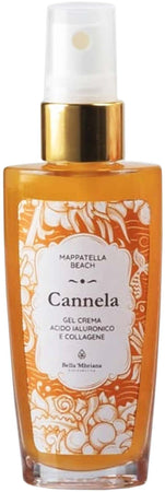 Cannela Crema Viso Acido Ialuronico E Collagene Crema Spray Doposole 50 ml 100% Vegana Bella 'Mbriana Biocosmetica