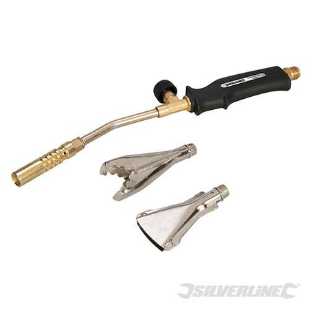 Cannello con regolatore Silverline 3 punte in ottone 17, 22 e 40 mm Prezzo Silverline