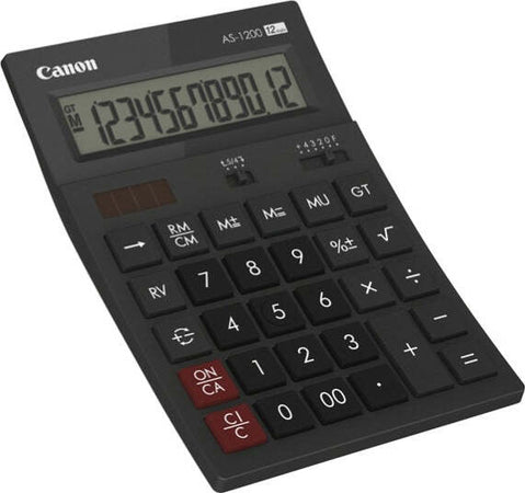 Canon - Calcolatrice - da tavolo - AS12000HB - 12cifre Cancelleria e prodotti per ufficio/Elettronica per ufficio/Calcolatrici/Grafiche Eurocartuccia - Pavullo, Commerciovirtuoso.it