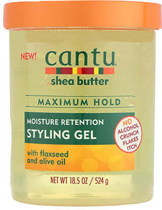 Cantu Natural Styling Gel Flaxseed & Olive Oil 18.25oz Gel Styling per Capelli