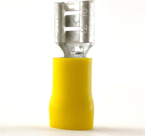 Capocorda-preisolato-giallo-6,3X,8-Femmina-C-02/P-Aleyay