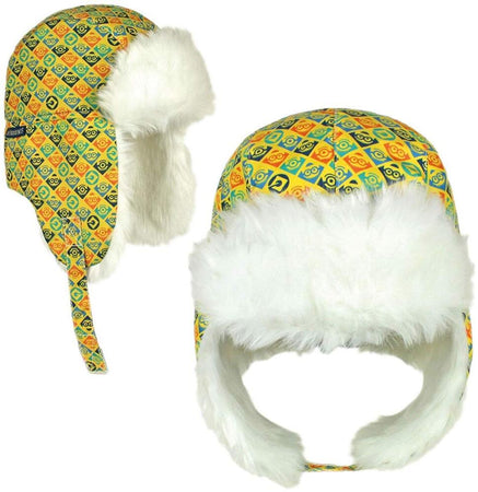 CAPPELLO RUSSO CON PELLICCIA PER BAMBINO MINIONS TAGLIA UNICA CON COPRI ORECCHIE
