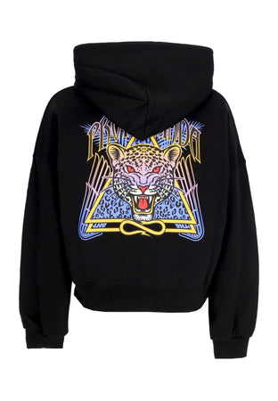 PROPAGANDA Cappotto Donna W Triangle Jaguar Croptop Hoodie Black da donna