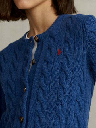 Cardigan Ralph Lauren Donna Trecce Con Logo E Bottoni Moda/Donna/Abbigliamento/Maglioni e cardigan/Cardigan Euforia - Bronte, Commerciovirtuoso.it