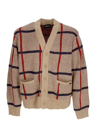 THE HUNDREDS Cardigan Uomo Moe Cardigan Duck Brown da uomo