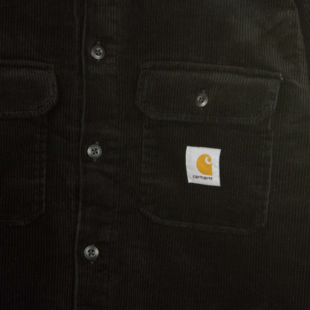 CARHARTT-WIP-Camicia-Imbottita-Uomo-Whitsome-Shirt-Jacket-Black-da-uomo