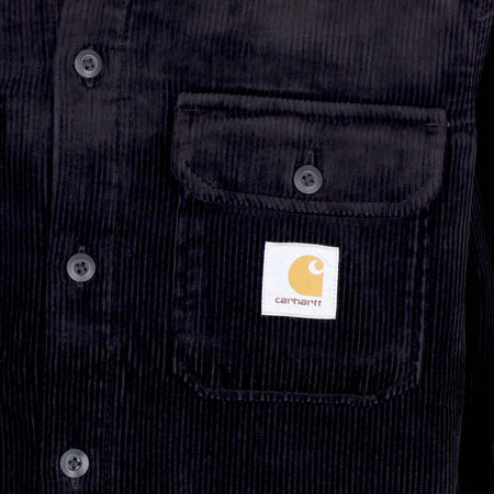 CARHARTT-WIP-Camicia-Imbottita-Uomo-Whitsome-Shirt-Jacket-Black-da-uomo