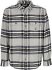 CARHARTT-WIP-Camicia-Manica-Lunga-Uomo-L/s-Hawkins-Shirt-Grey-Heather-da-uomo