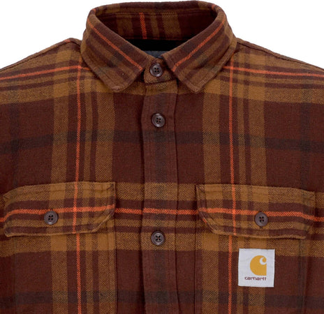 CARHARTT-WIP-Camicia-Manica-Lunga-Uomo-L/s-Wallace-Shirt-Wallace-Check/ale-da-uomo