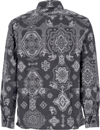 CARHARTT-WIP-Camicia-Manica-Lunga-Uomo-Verse-L/s-Shirt-Black-Heavy-Stone-Wash-da-uomo