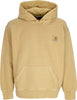 CARHARTT-WIP-Felpa-Leggera-Cappuccio-Uomo-Hooded-Nelson-Sweat-Bourbon-Garment-Dyed-da-uomo