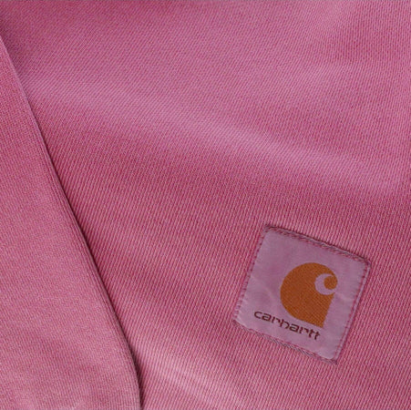CARHARTT-WIP-Felpa-Leggera-Girocollo-Uomo-Nelson-Sweat-Magenta-Garment-Dyed-da-uomo