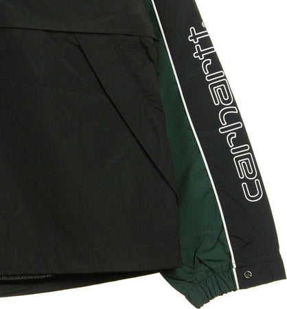 CARHARTT-WIP-Giacca-a-Vento-Infilabile-Uomo-Terrace-Pullover-Dark-Navy/black/bottle-Green-da-uomo