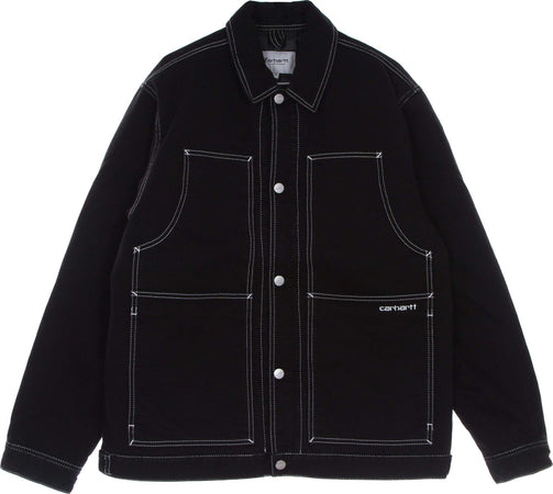 CARHARTT-WIP-Giacca-Workwear-Uomo-Double-Front-Jacket-Black-da-uomo