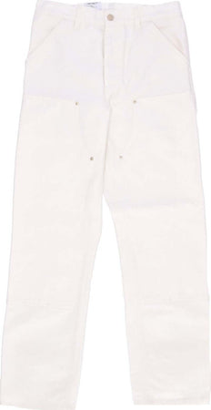 CARHARTT-WIP-Jeans-Uomo-Double-Knee-Pant-Black-Rinsed-da-uomo