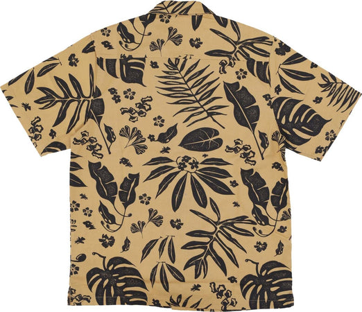 CARHARTT-WIP-Maglietta-Uomo-Woodblock-Shirt-Woodblock-Print/bourbon-da-uomo