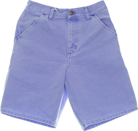CARHARTT-WIP-Pantalone-Corto-Uomo-Single-Knee-Short-Icy-Water-Faded-da-uomo