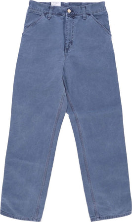 CARHARTT-WIP-Pantalone-Lungo-Uomo-Single-Knee-Pant-Storm-Blue-Faded-da-uomo