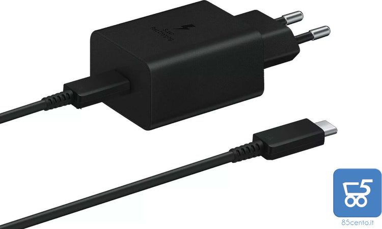 Caricabatteria USB-C 45W PD 3.0 + Cavo originale Samsung per Galaxy S22 S23 S24 Ultra 5G Flip Fold