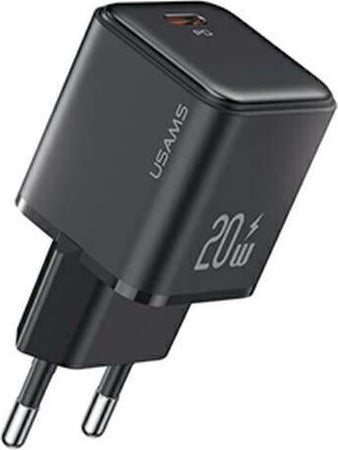 caricabatterie-20W-usb-c-usams-nero