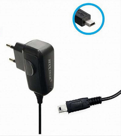 Caricabatterie-Con-Attacco-Mini-Usb-V3-Per-Smartphone-Uscita-Mini-Usb-Maxtech-Ca-s007