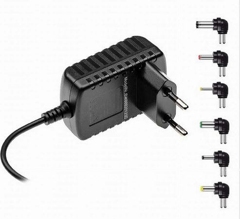 Caricabatterie-Da-Rete-Fissa-Connettore-Dc-12volt-2000ma-8-Pezzi-Maxtech-Ca-s017s