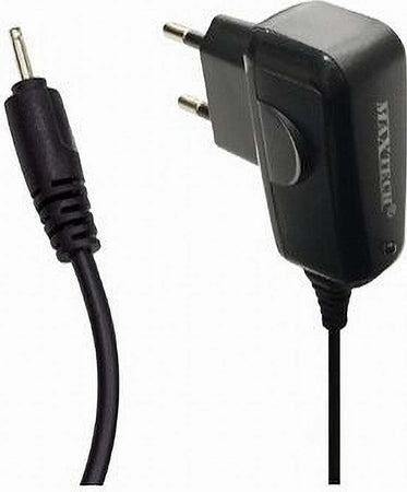 Caricabatterie-Da-Viaggio-Rete-Fissa-Con-Spina-Dc:1.0-5v-1000ma-Maxtech-Ca-s008b