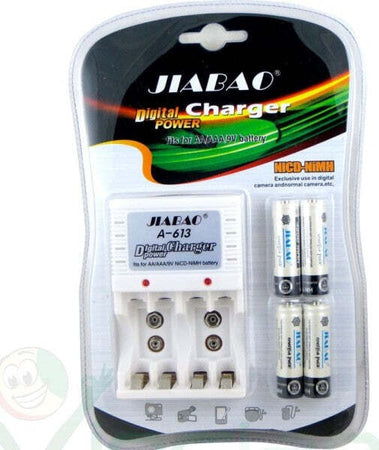 Caricabatterie Per Pile Ricaricabili Carica Batteria Aa / Aaa / 9v A-613 Elettronica/Pile e caricabatterie/Caricabatterie Trade Shop italia - Napoli, Commerciovirtuoso.it
