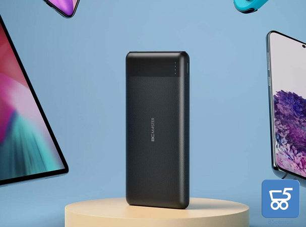 Caricabatterie Portatile BCMASTER 10000mAh USB C PowerBank per iPhone iPad e dispositivi USB ricarica rapida 3.0