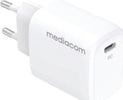 Caricatore da muro - 20 W - porta USB Type-C - Mediacom Elettronica/Cellulari e accessori/Accessori/Caricabatterie/Caricabatterie portatile Eurocartuccia - Pavullo, Commerciovirtuoso.it