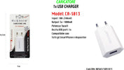 Caricatore Usb Ricarica Per Smartphone Iphone Series 5v - 1000ma Maxtech Ca-s013 Caricabatteria Trade Shop italia - Napoli, Commerciovirtuoso.it