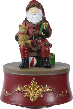Carillon natalizio per villaggio di Babbo Natale con luci e suoni h 15 cm Casa e cucina/Decorazioni per interni/Addobbi e decorazioni per ricorrenze/Decorazioni natalizie/Schiaccianoci MagiediNatale.it - Altamura, Commerciovirtuoso.it
