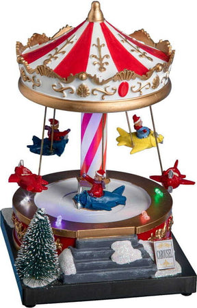 Carillon natalizio per villaggio di Babbo Natale con luci e suoni h 18.5 cm Casa e cucina/Decorazioni per interni/Addobbi e decorazioni per ricorrenze/Decorazioni natalizie/Schiaccianoci MagiediNatale.it - Altamura, Commerciovirtuoso.it