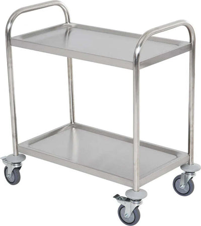 Carrello-da-Cucina-2-Ripiani-con-Ruote-in-Acciaio-Inox-71x41x81cm,-Argento-ER4801-076ER4