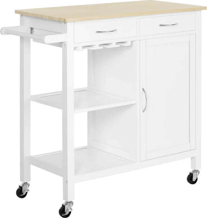 Carrello-da-Cucina-Classico-con-Cassetti-e-Ruote-in-Legno-Salvaspazio-89x40x84cm-TR4801-069TR4