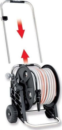 Carrello In Alluminio Genius Compact-25 Silver Claber Per Irrigazione Giardino Giardino e giardinaggio/Attrezzi da giardino e attrezzature per l'irrigazione/Attrezzature per l'irrigazione/Pompe e accessori/Bobine Trade Shop italia - Napoli, Commerciovirtuoso.it