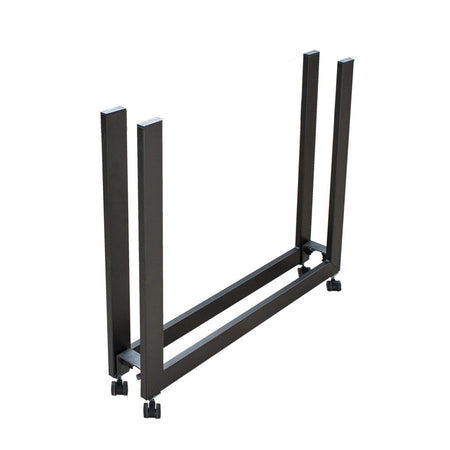 Sistema di supporto a staffe in metallo con i due sostegni laterali per piani a folding