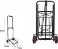 Carrello Portapacchi Alluminio Pieghevole Richiudibile Portata Max 50 Kg 2 Ruote Casa, arredamento e bricolage > Bricolage e fai da te > Scale Carrelli e Trabattelli Trade Shop italia - Napoli, Commerciovirtuoso.it