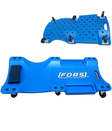 Carrello Sotto Auto Meccanico 92 Cm Lettino Sottomacchina Poggia Testa