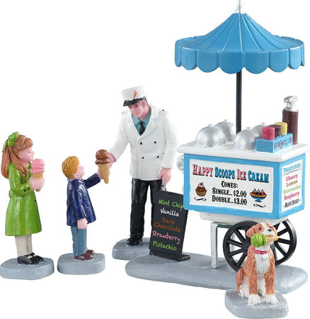 Carretto di gelati con bambini e cane, personaggi per villaggio di Natale in poliresina Casa e cucina/Decorazioni per interni/Addobbi e decorazioni per ricorrenze/Decorazioni natalizie/Oggettistica MagiediNatale.it - Altamura, Commerciovirtuoso.it