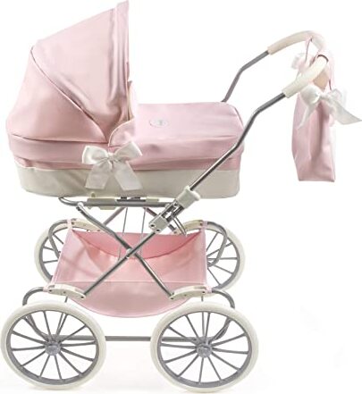Carrozzina giocattolo Classica per Bambole in similpelle La Nina Giochi e giocattoli/Bambole e accessori/Bambolotti e accessori/Carrozzine e passeggini La Casa Del Bebè - Napoli, Commerciovirtuoso.it