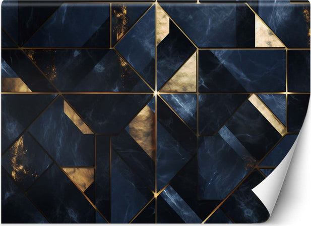 Carta-Da-Parati,-Marmo-blu-3D