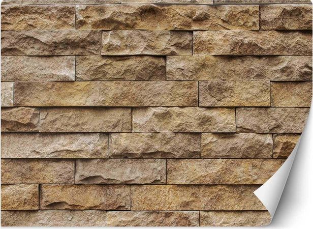 Carta-Da-Parati,-Muro-di-sabbia-Pietra-Ottica-Muro-3d