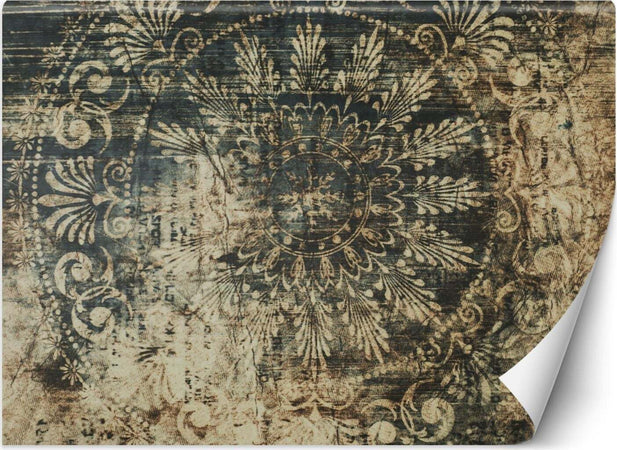 Carta-Da-Parati,-Ornamento-vintage-invecchiato