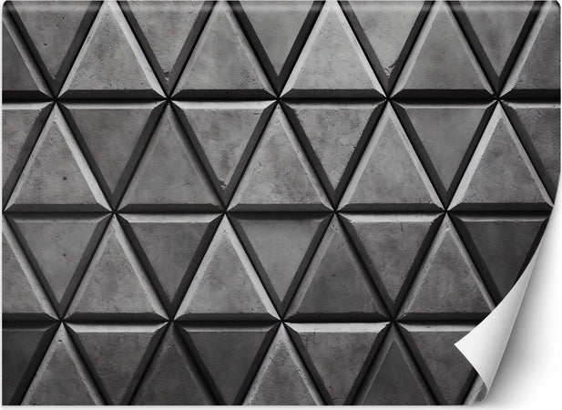 Carta-Da-Parati,-Triangoli-geometrici-3D